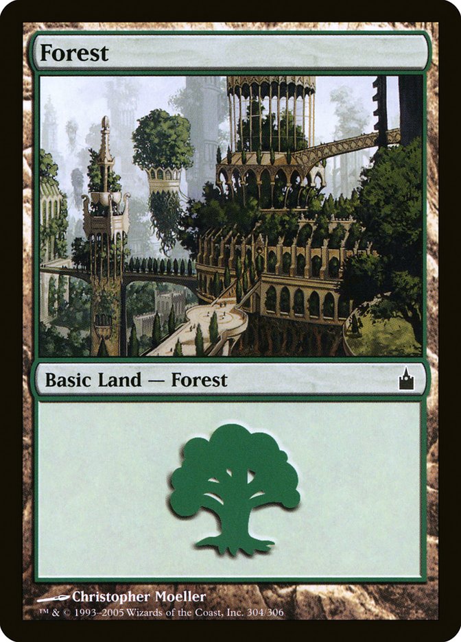 Forest (304) [Ravnica: City of Guilds] | The CG Realm