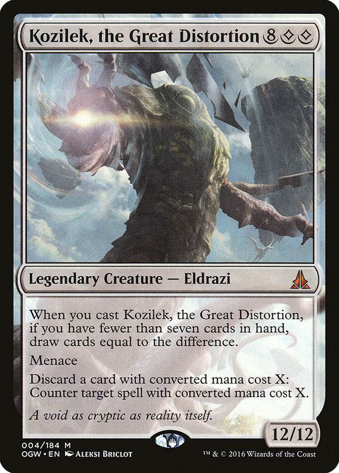 Kozilek, the Great Distortion [Oath of the Gatewatch] | The CG Realm