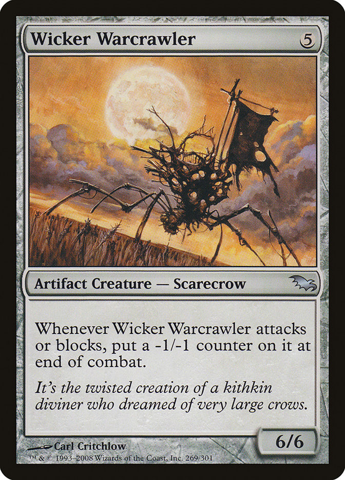 Wicker Warcrawler [Shadowmoor] | The CG Realm