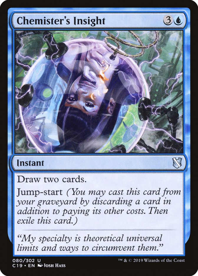 Chemister's Insight [Commander 2019] | The CG Realm