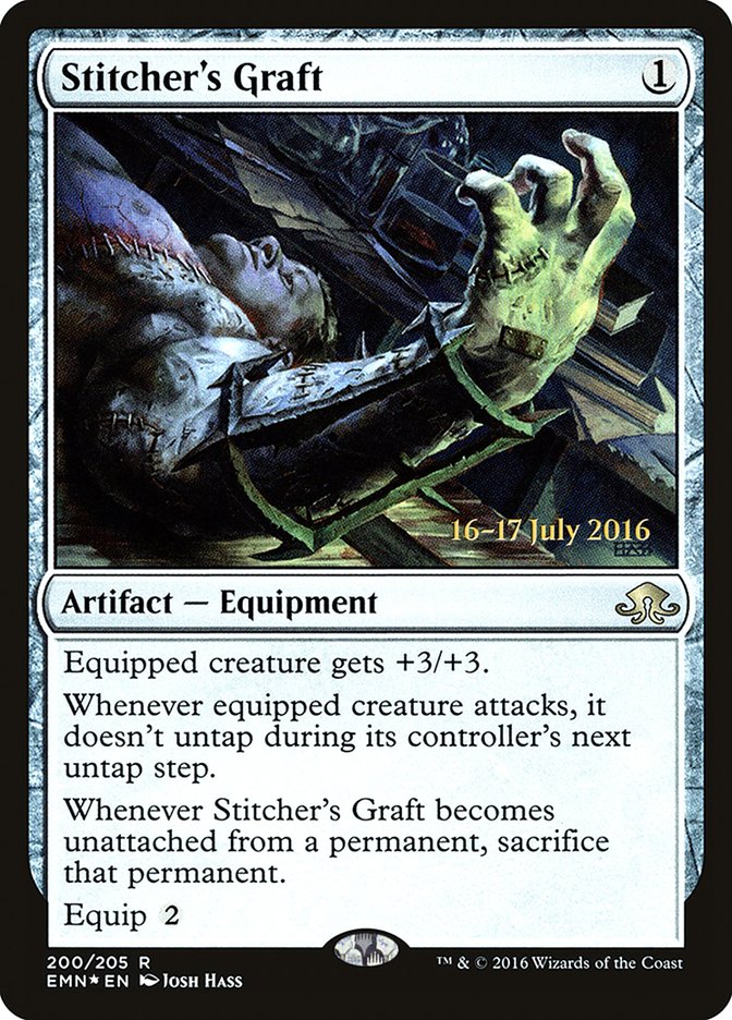 Stitcher's Graft [Eldritch Moon Prerelease Promos] | The CG Realm