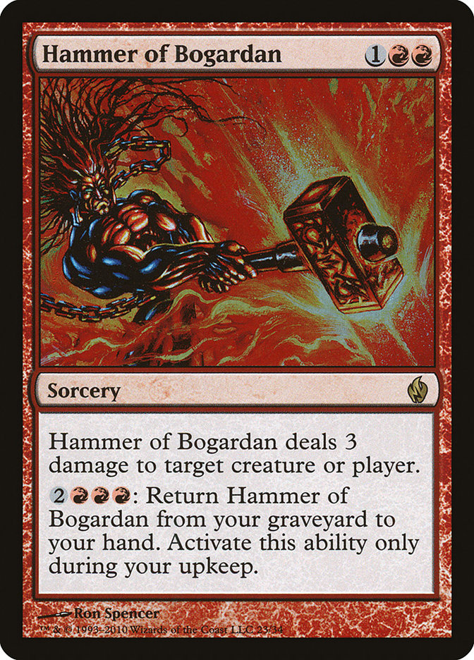 Hammer of Bogardan [Premium Deck Series: Fire and Lightning] | The CG Realm