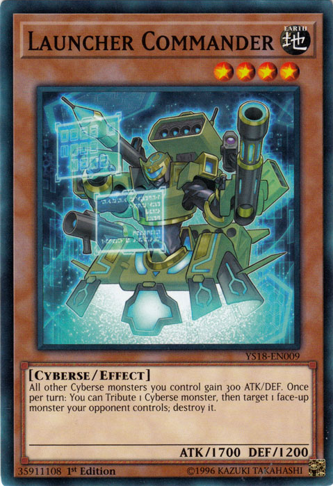 Launcher Commander [YS18-EN009] Common | The CG Realm