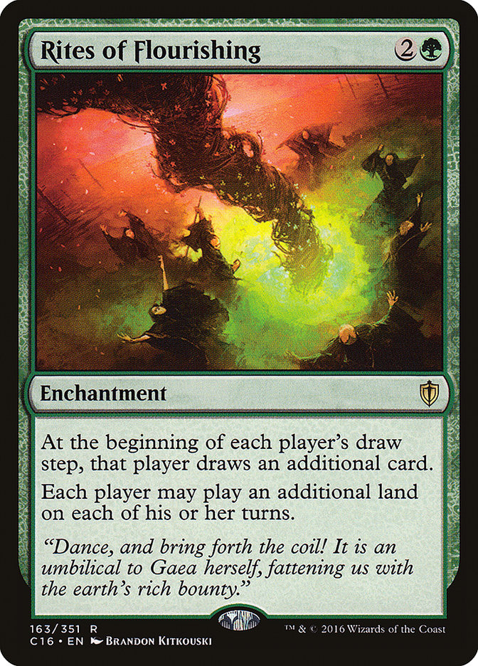 Rites of Flourishing [Commander 2016] | The CG Realm