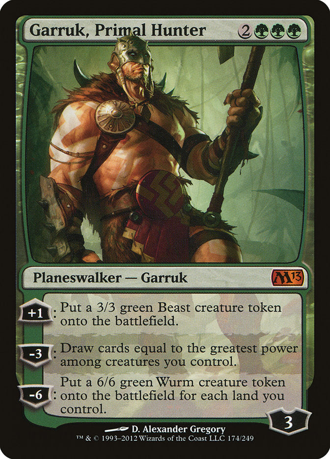 Garruk, Primal Hunter [Magic 2013] | The CG Realm
