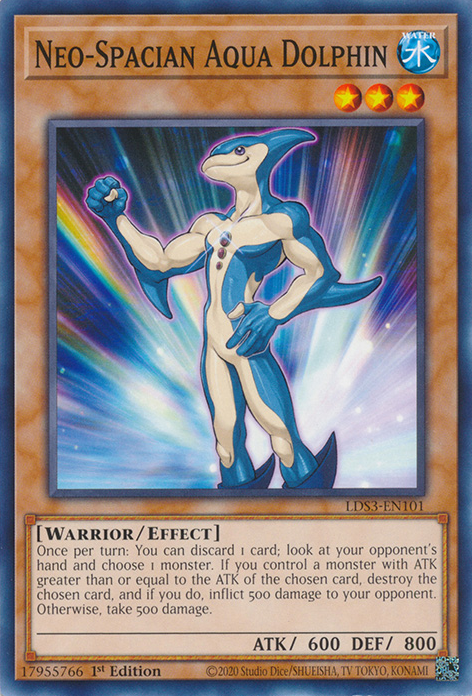 Neo-Spacian Aqua Dolphin [LDS3-EN101] Common | The CG Realm