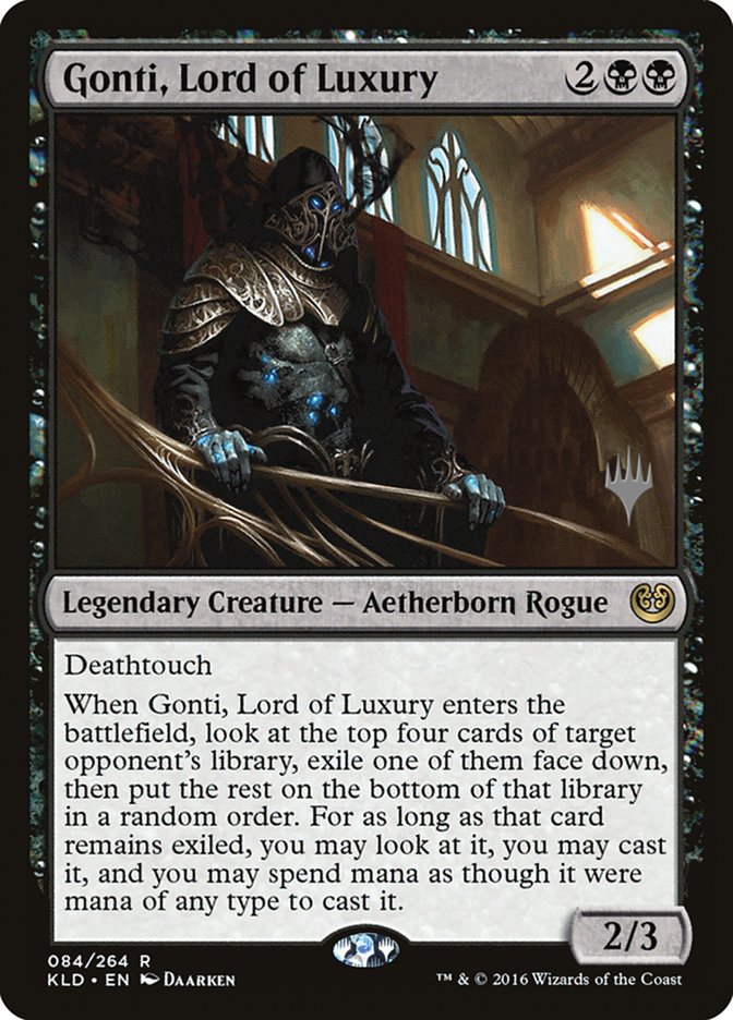 Gonti, Lord of Luxury (Promo Pack) [Kaladesh Promos] | The CG Realm