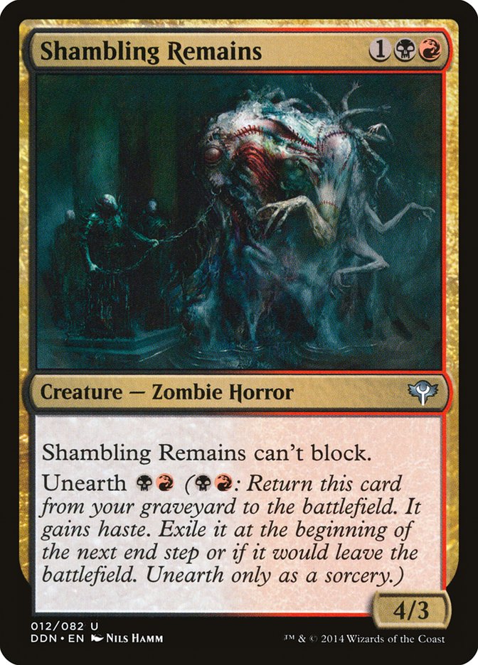 Shambling Remains [Duel Decks: Speed vs. Cunning] | The CG Realm