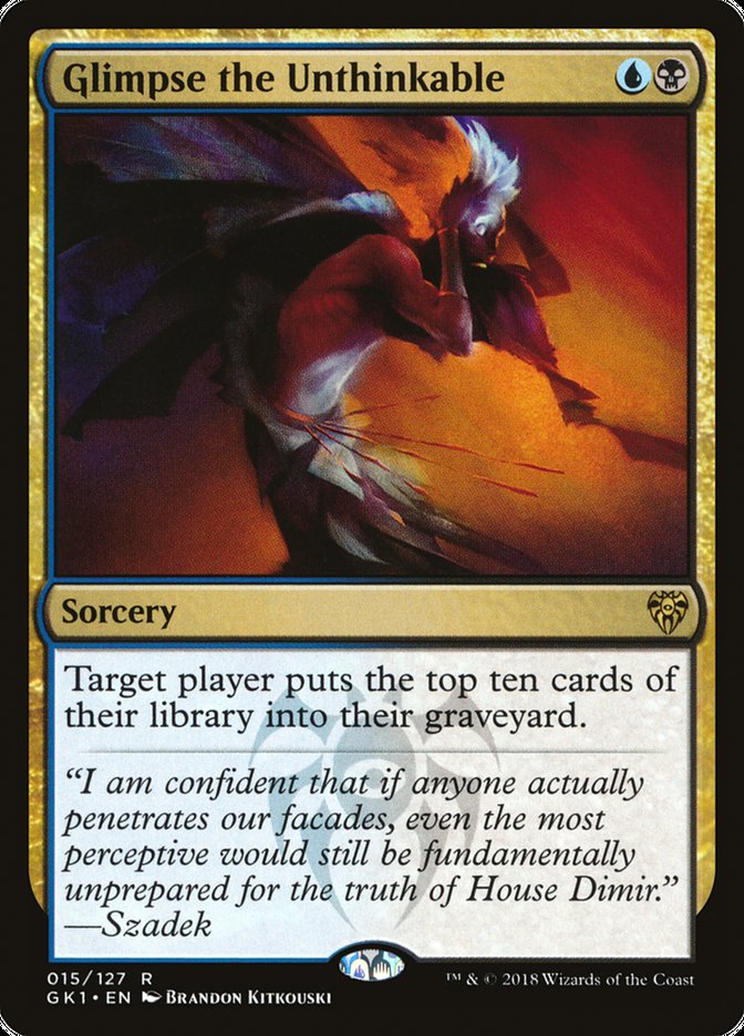 Glimpse the Unthinkable [Guilds of Ravnica Guild Kit] | The CG Realm