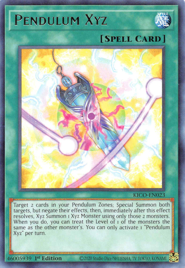 Pendulum Xyz (Rare) [KICO-EN023] Rare | The CG Realm