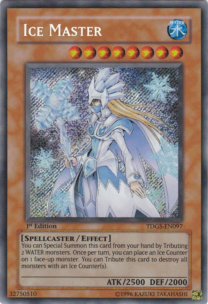 Ice Master [TDGS-EN097] Secret Rare | The CG Realm