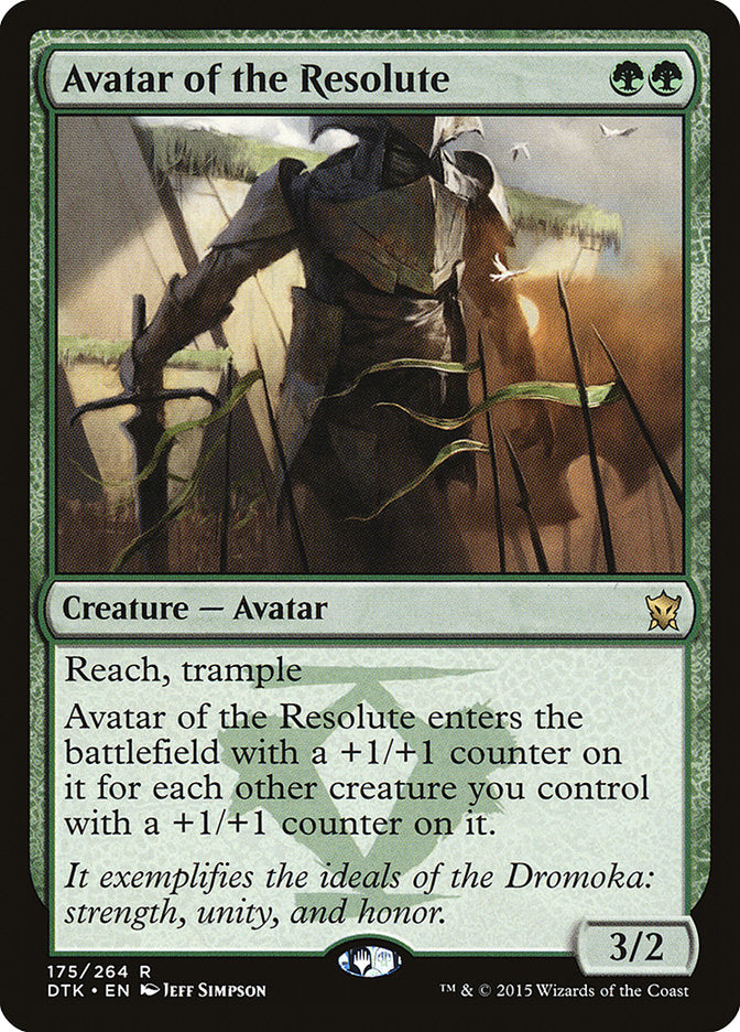 Avatar of the Resolute [Dragons of Tarkir] | The CG Realm