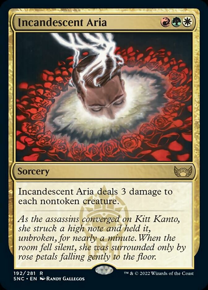 Incandescent Aria [Streets of New Capenna] | The CG Realm