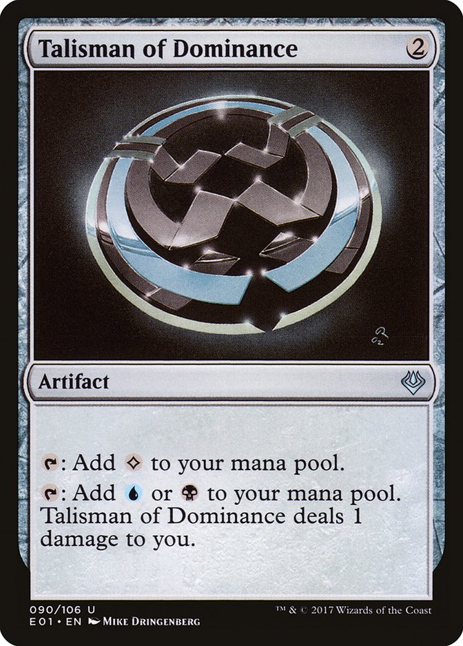 Talisman of Dominance [Archenemy: Nicol Bolas] | The CG Realm
