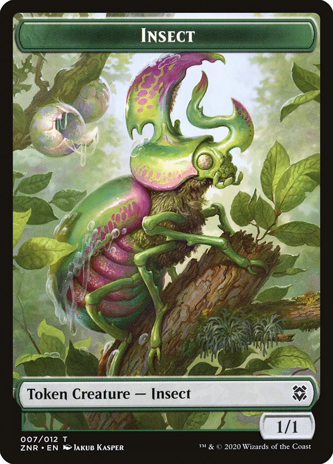 Insect Token [Zendikar Rising Tokens] | The CG Realm