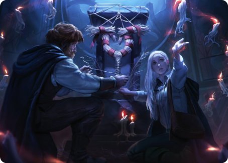 Faithful Mending Art Card [Innistrad: Midnight Hunt Art Series] | The CG Realm