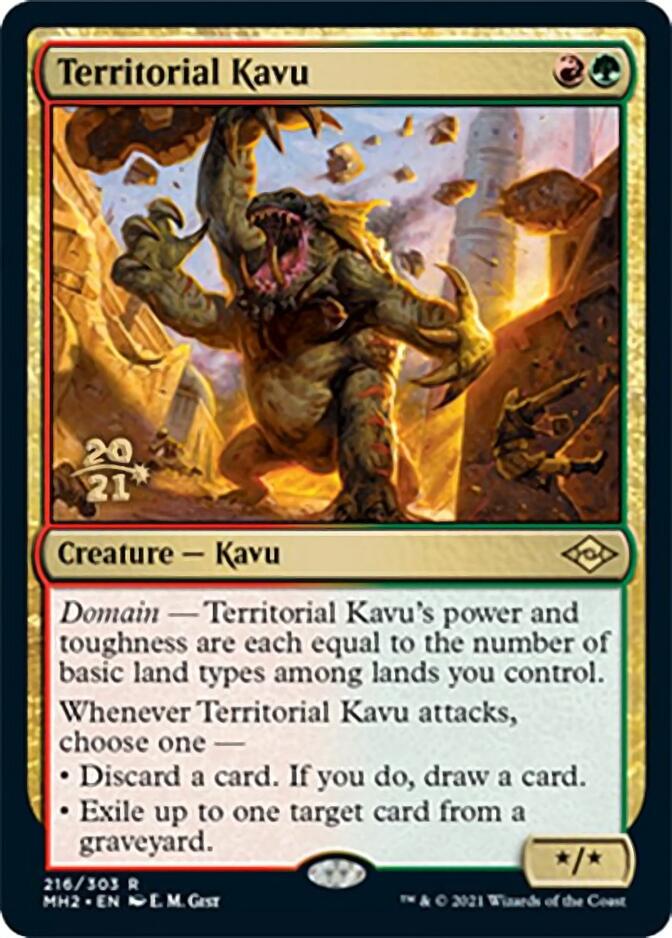 Territorial Kavu [Modern Horizons 2 Prerelease Promos] | The CG Realm