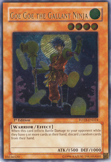 Goe Goe the Gallant Ninja [FOTB-EN024] Ultimate Rare | The CG Realm