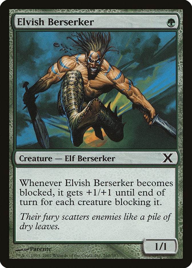 Elvish Berserker [Tenth Edition] | The CG Realm