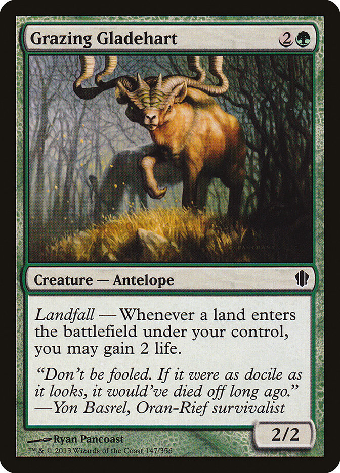 Grazing Gladehart [Commander 2013] | The CG Realm