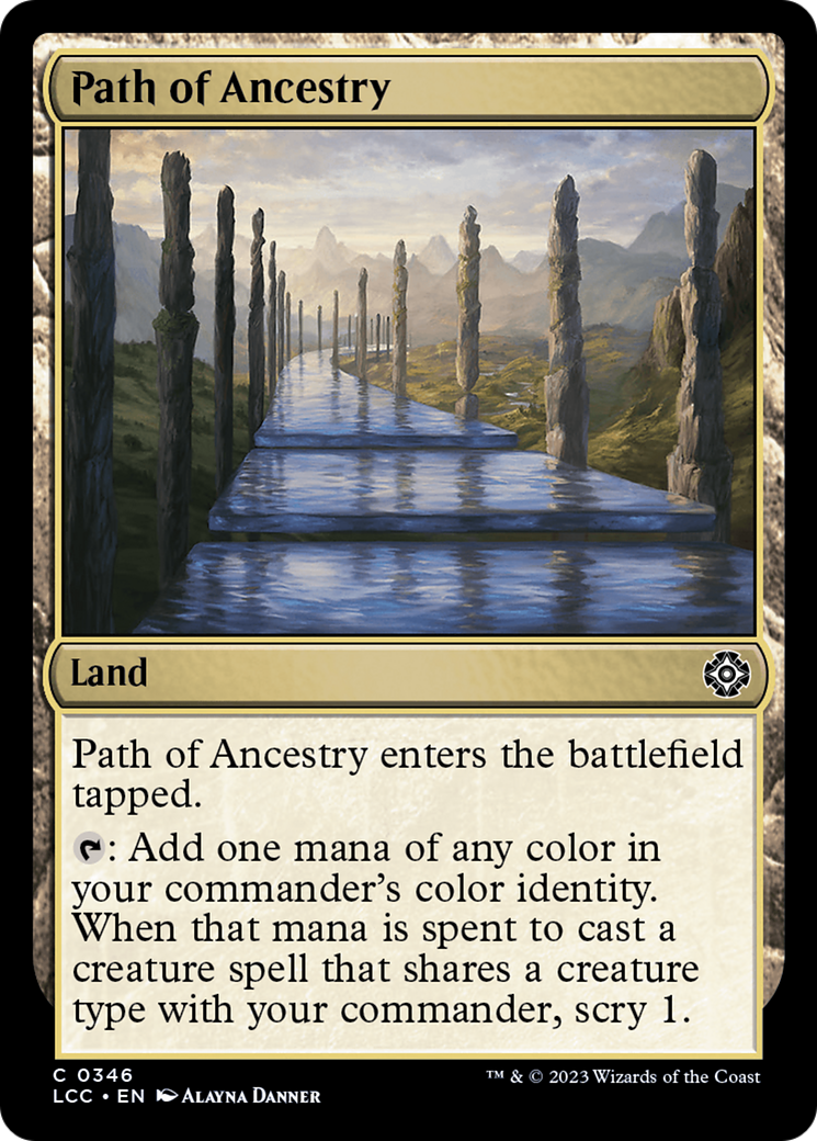 Path of Ancestry [The Lost Caverns of Ixalan Commander] | The CG Realm