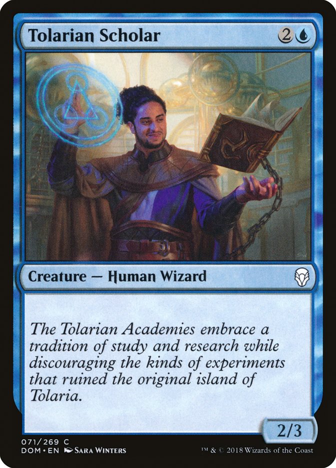 Tolarian Scholar [Dominaria] | The CG Realm