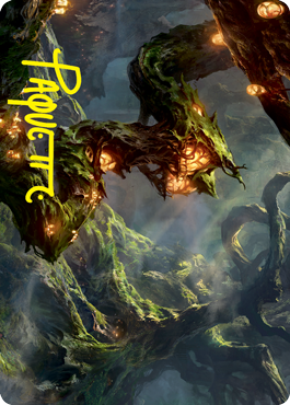Forest Art Card (Gold-Stamped Signature) [Strixhaven: School of Mages Art Series] | The CG Realm