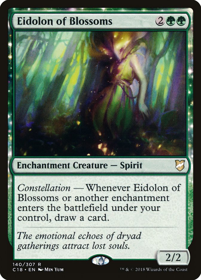 Eidolon of Blossoms [Commander 2018] | The CG Realm