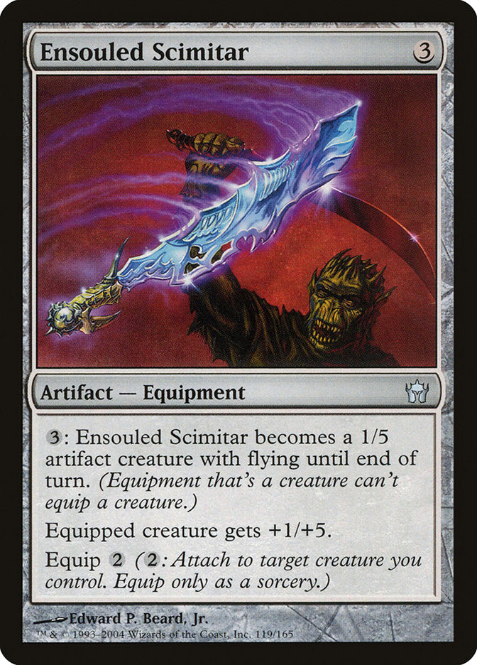 Ensouled Scimitar [Fifth Dawn] | The CG Realm