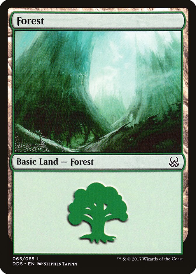 Forest (65) [Duel Decks: Mind vs. Might] | The CG Realm