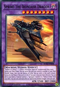 Sprind the Irondash Dragon [BLVO-EN038] Common | The CG Realm