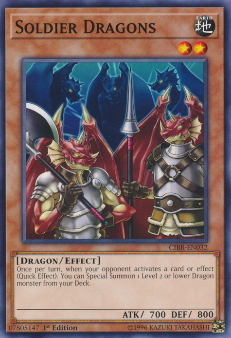Soldier Dragons [CIBR-EN032] Common | The CG Realm