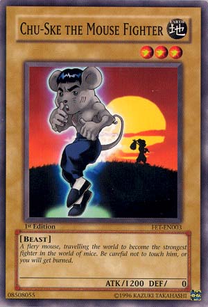 Chu-Ske The Mouse Fighter [FET-EN003] Common | The CG Realm