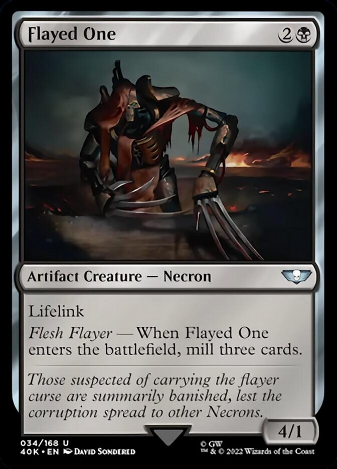 Flayed One (Surge Foil) [Warhammer 40,000] | The CG Realm