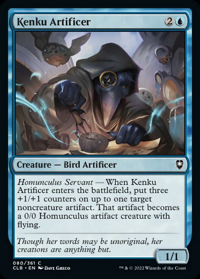 Kenku Artificer [Commander Legends: Battle for Baldur's Gate] | The CG Realm