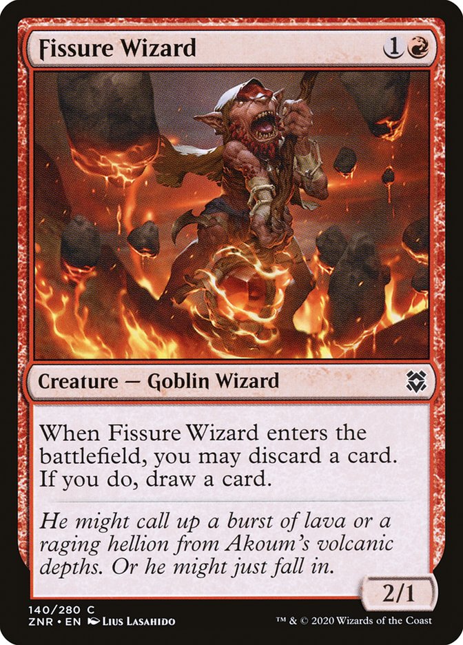 Fissure Wizard [Zendikar Rising] | The CG Realm