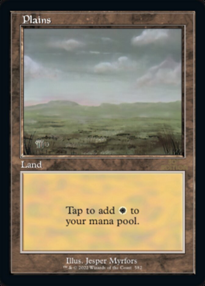 Plains (582) (Retro Frame) (30A-582) - 30th Anniversary Edition