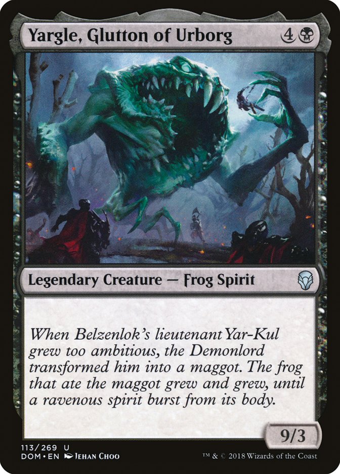 Yargle, Glutton of Urborg [Dominaria] | The CG Realm