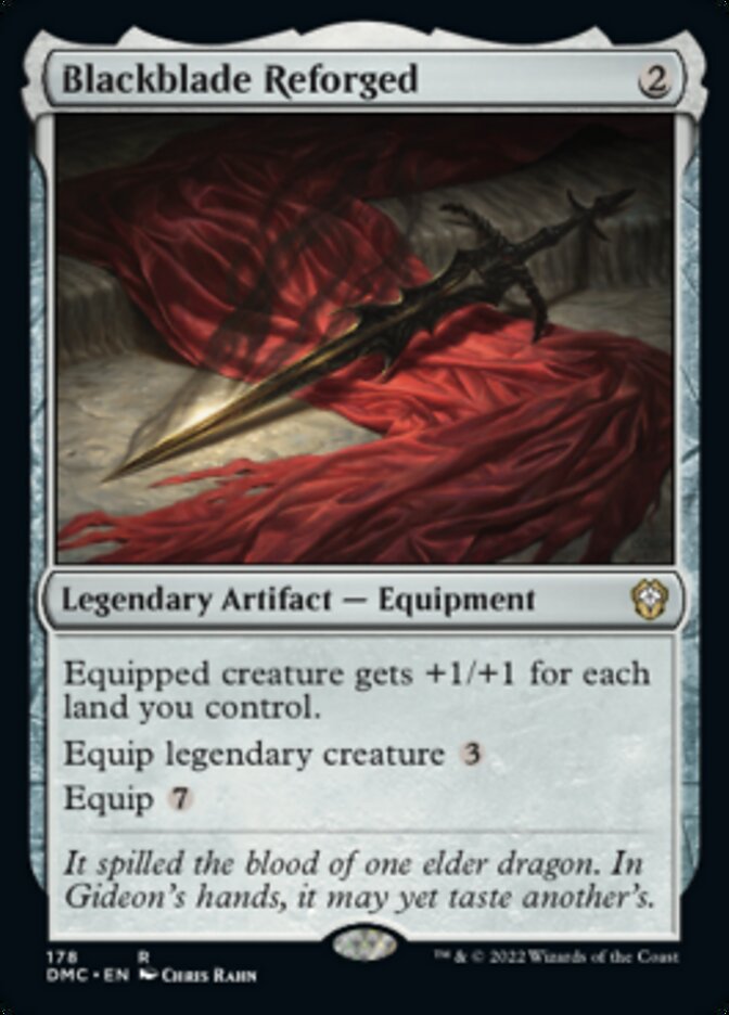 Blackblade Reforged [Dominaria United Commander] | The CG Realm