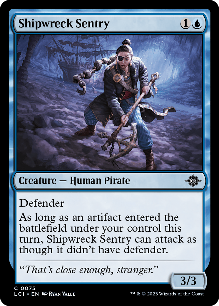 Shipwreck Sentry [The Lost Caverns of Ixalan] | The CG Realm