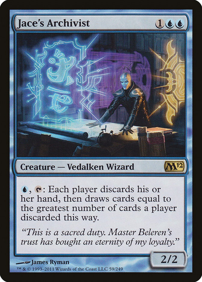 Jace's Archivist [Magic 2012] | The CG Realm