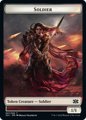 Faerie Rogue // Soldier Double-Sided Token [Double Masters 2022 Tokens] | The CG Realm
