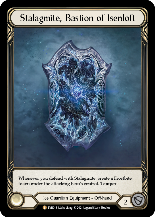 Stalagmite, Bastion of Isenloft [EVR018] (Everfest)  1st Edition Cold Foil | The CG Realm