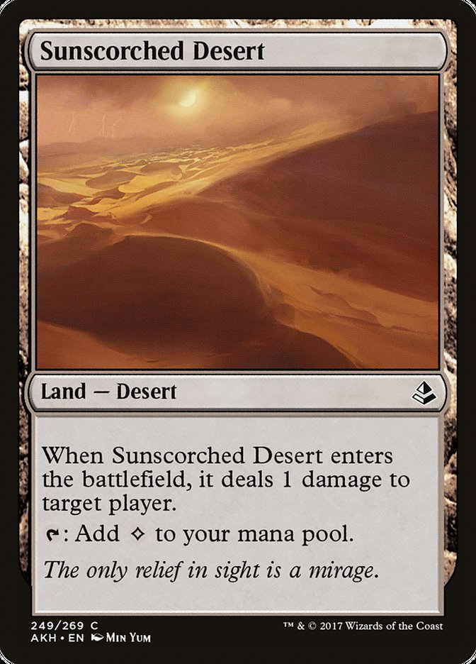Sunscorched Desert [Amonkhet] | The CG Realm
