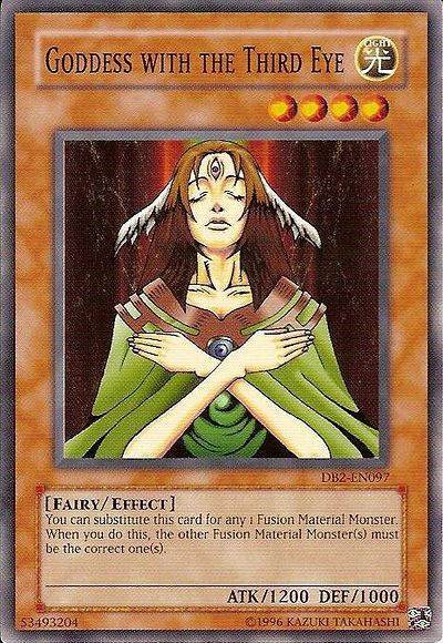 Goddess with the Third Eye [DB2-EN097] Common | The CG Realm