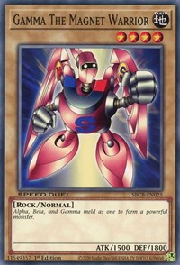 Gamma The Magnet Warrior [SBCB-EN025] Common | The CG Realm