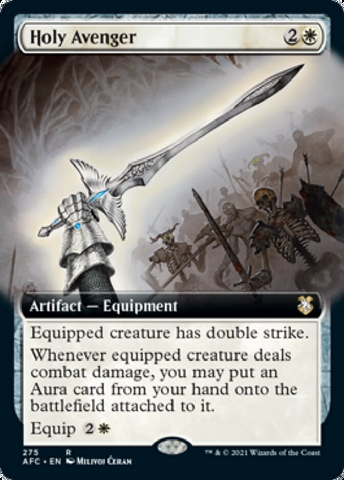 Holy Avenger (Extended Art) [Dungeons & Dragons: Adventures in the Forgotten Realms Commander] | The CG Realm
