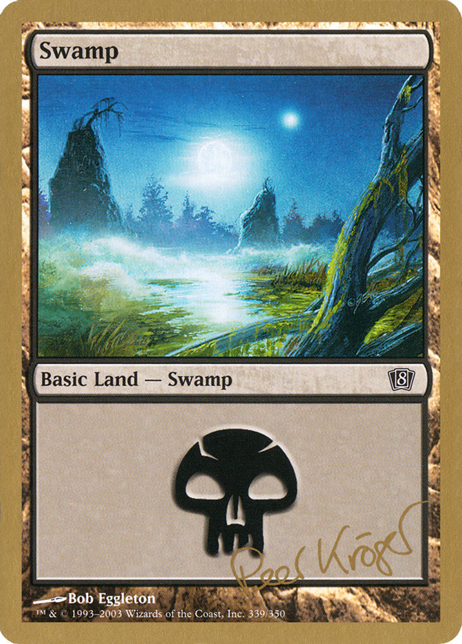 Swamp (pk339) (Peer Kroger) [World Championship Decks 2003] | The CG Realm