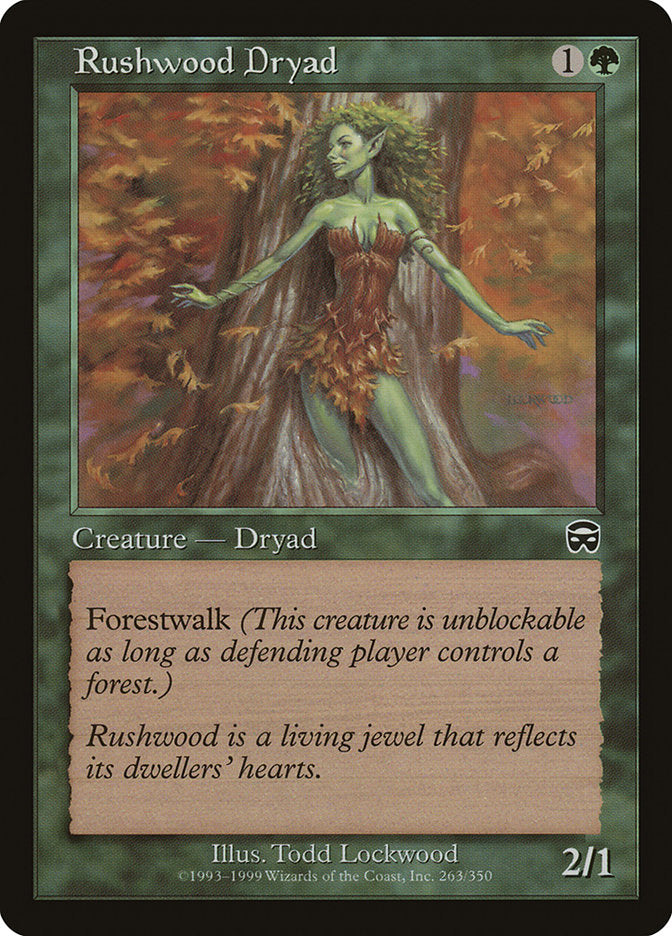 Rushwood Dryad [Mercadian Masques] | The CG Realm