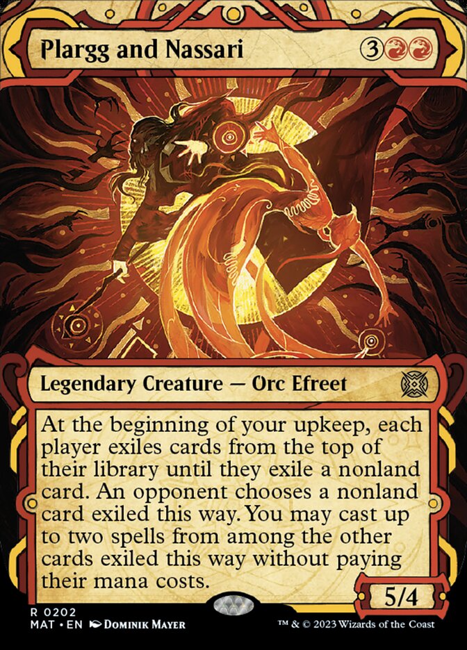 Plargg and Nassari (Showcase Halo Foil) [March of the Machine: The Aftermath] | The CG Realm
